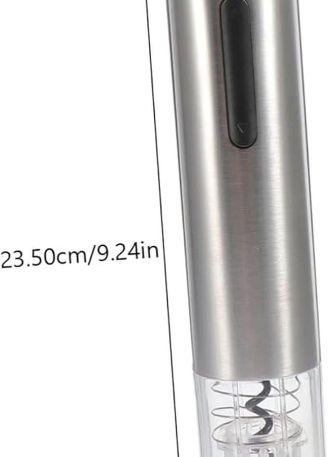 فتاحة نبيذ كهربائية أوتوماتيكية من الفولاذ المقاوم للصدأ، برغي فلين سهل الاستخدام لحفلات المنزل والنوادل - Image 2